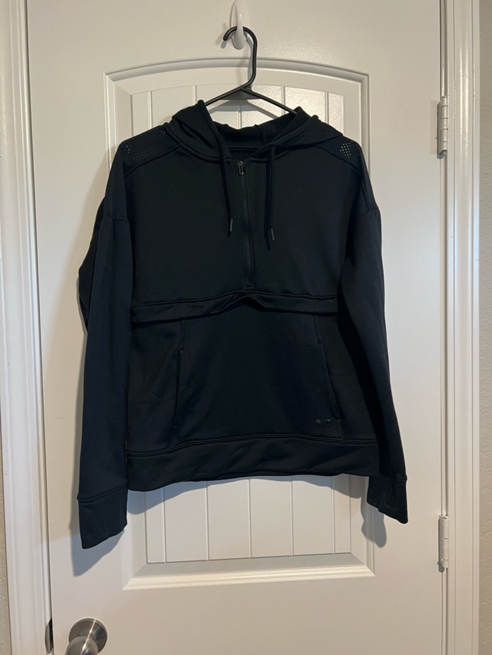 Under Armour Black Loose-Fit Pullover Hoodie